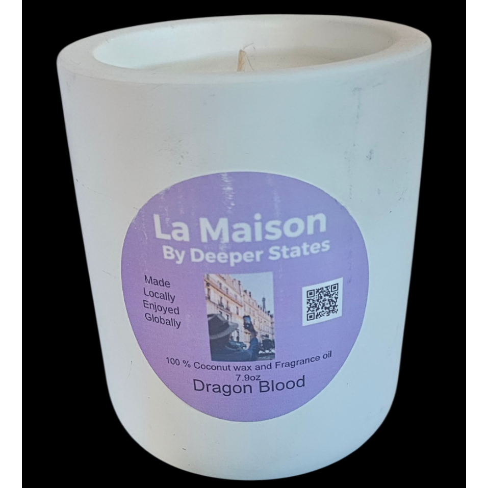 Dragon's Blood Coconut Wax Candle