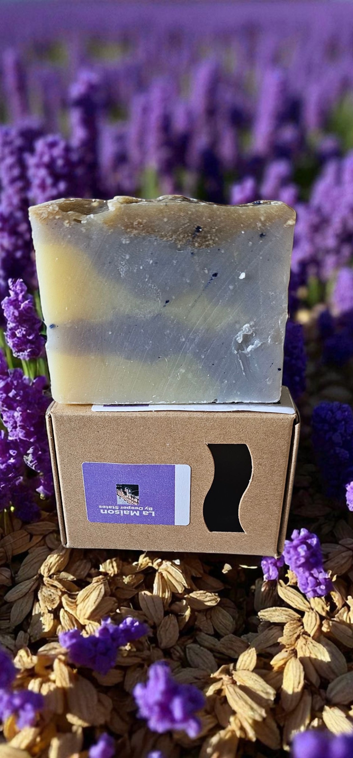 Experience the gentle touch of tradition with our Bulgarian Lavender Soap,