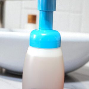 Foaming hand soap for your sink or in use at your Airbnb.