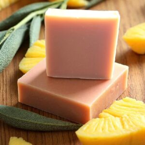 A photo of our Pinable Sage cold proccess soap